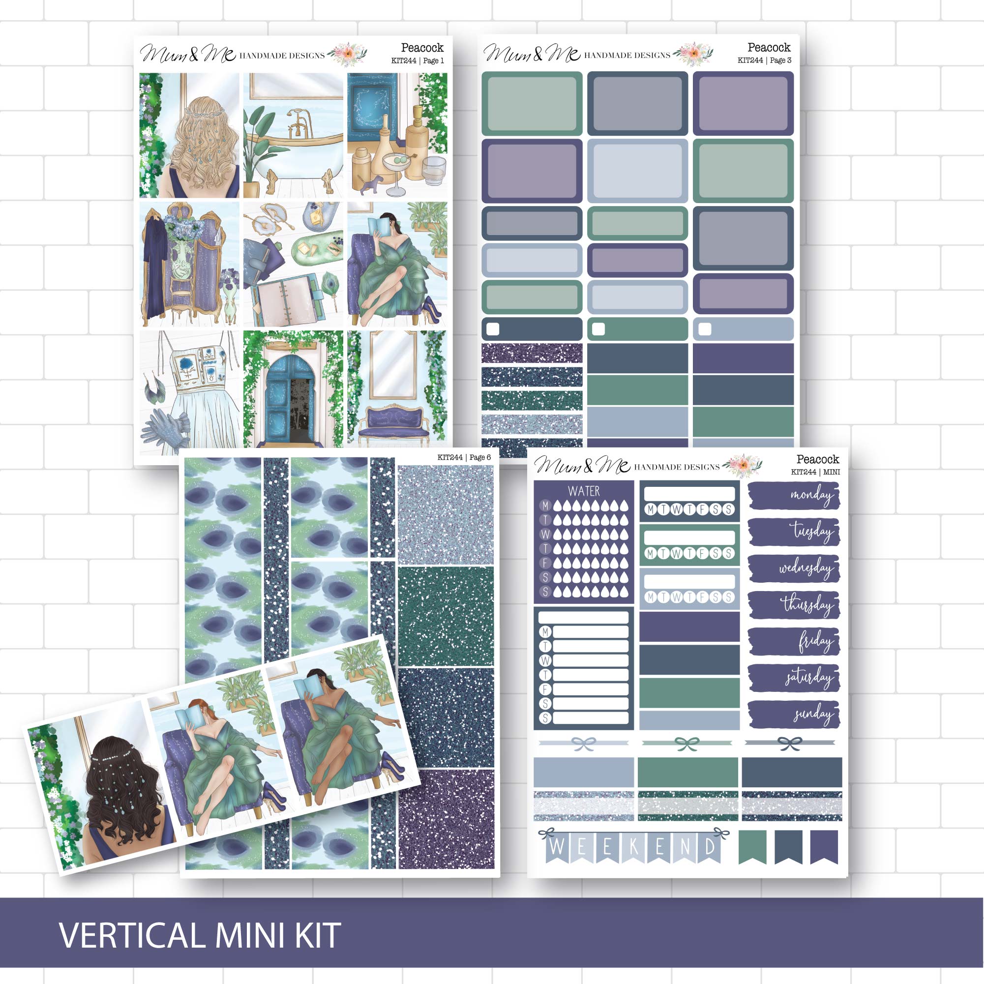 Mini Kit: Peacock