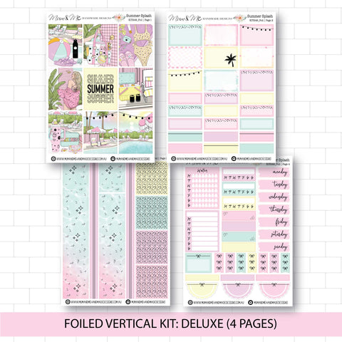 Deluxe Foiled Kit: Summer Splash (SILVER FOIL)