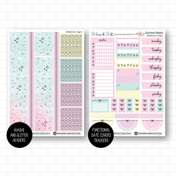 Deluxe Foiled Kit: Summer Splash (SILVER FOIL)