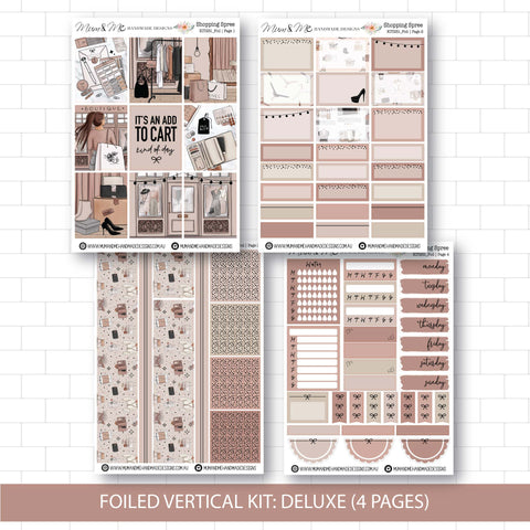 Deluxe Foiled Kit: Shopping Spree (ROSE GOLD FOIL)