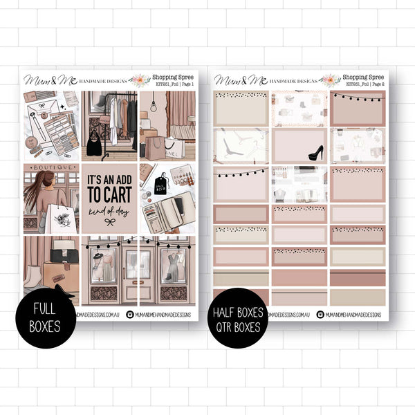 Deluxe Foiled Kit: Shopping Spree (ROSE GOLD FOIL)