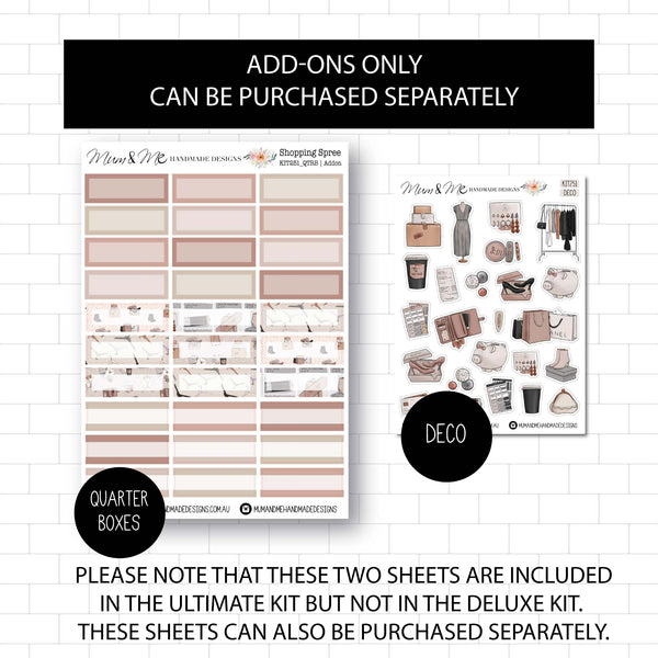 Deluxe Foiled Kit: Shopping Spree (ROSE GOLD FOIL)