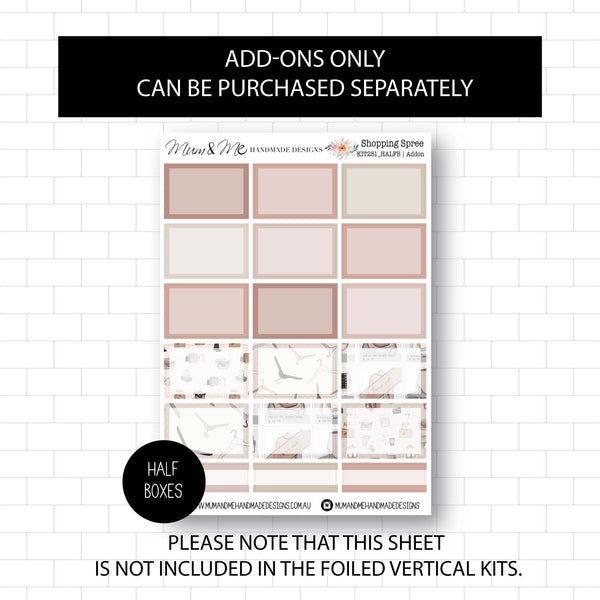 Deluxe Foiled Kit: Shopping Spree (ROSE GOLD FOIL)