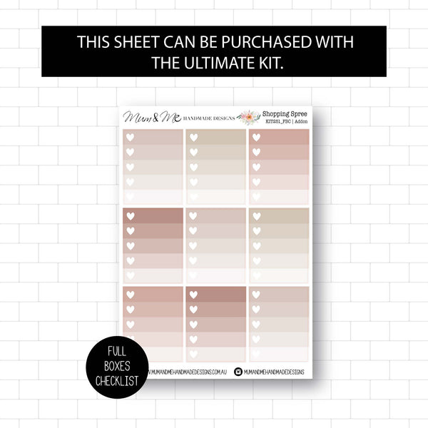 Ultimate Foiled Kit: Shopping Spree (ROSE GOLD FOIL)