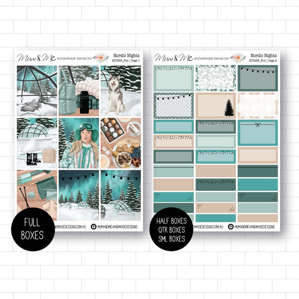 Deluxe Foiled Kit: Nordic Nights  (SILVER FOIL)
