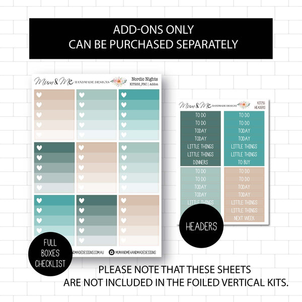 Deluxe Foiled Kit: Nordic Nights  (SILVER FOIL)