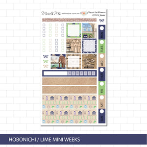 Hobonichi/Lime Weeks: Day at the Museum