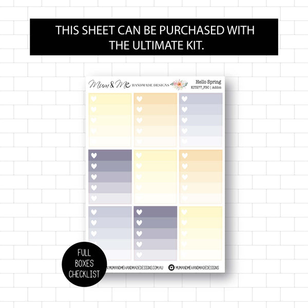 Ultimate Foiled Kit: Hello Spring (SILVER FOIL)