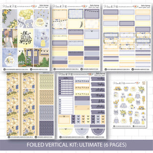 Ultimate Foiled Kit: Hello Spring (SILVER FOIL)