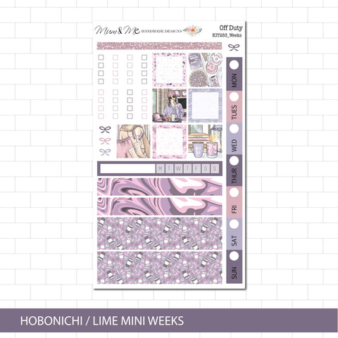 Hobonichi/Lime Weeks: Off Duty