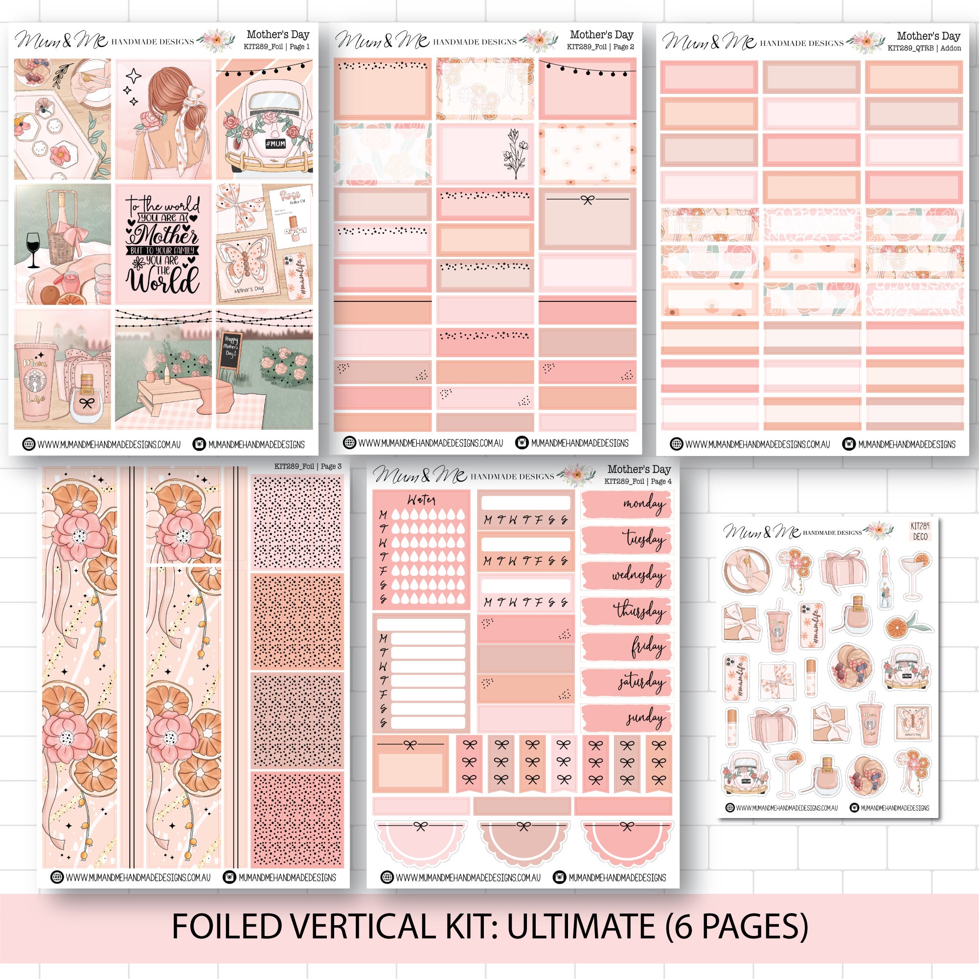 Ultimate Foiled Kit: Mother's Day (ROSE GOLD FOIL)