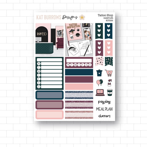 Sampler: Tattoo Shop