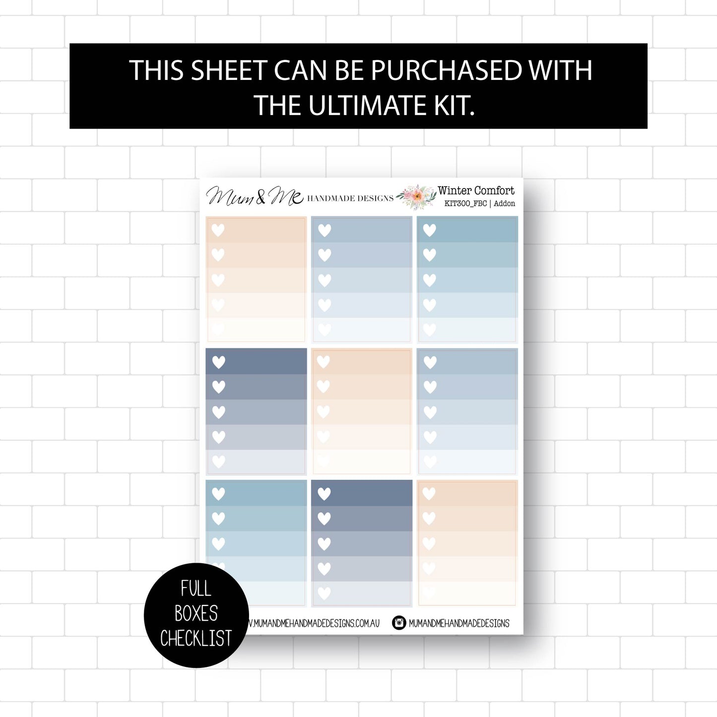 Ultimate Foiled Kit: Winter Comfort (SILVER FOIL)