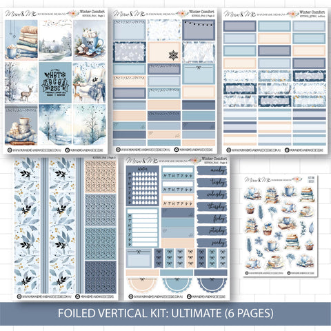 Ultimate Foiled Kit: Winter Comfort (SILVER FOIL)