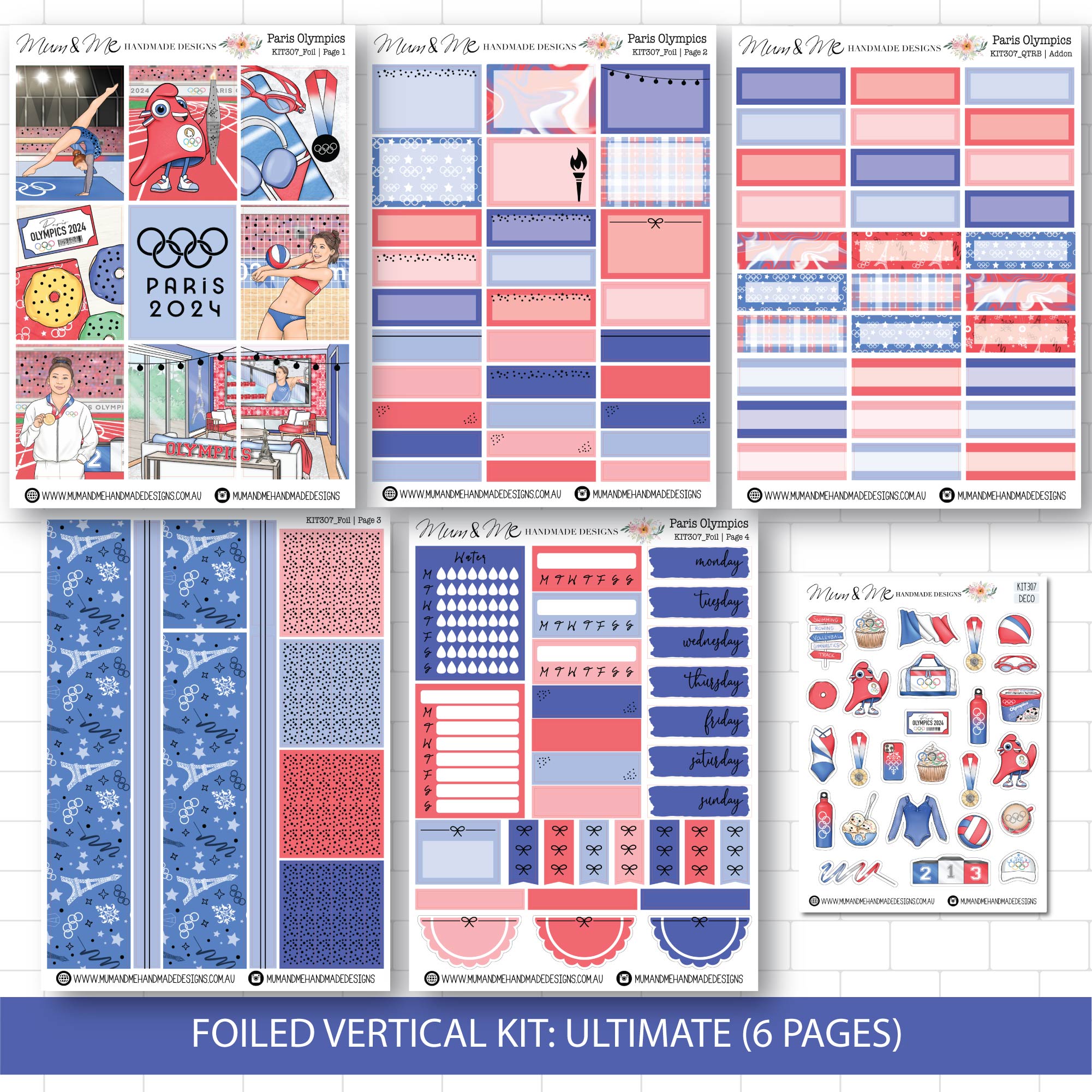 Ultimate Foiled Kit: Paris Olympics (GOLD FOIL)