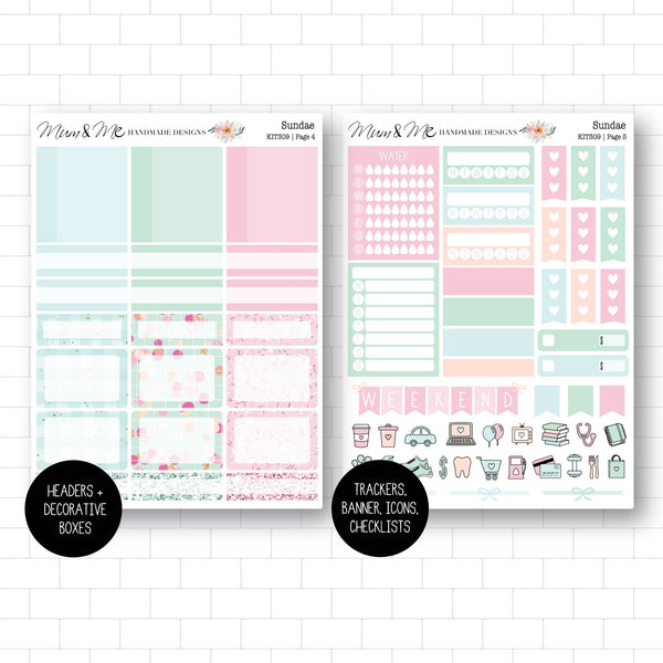 Weekly Kit: Sundae
