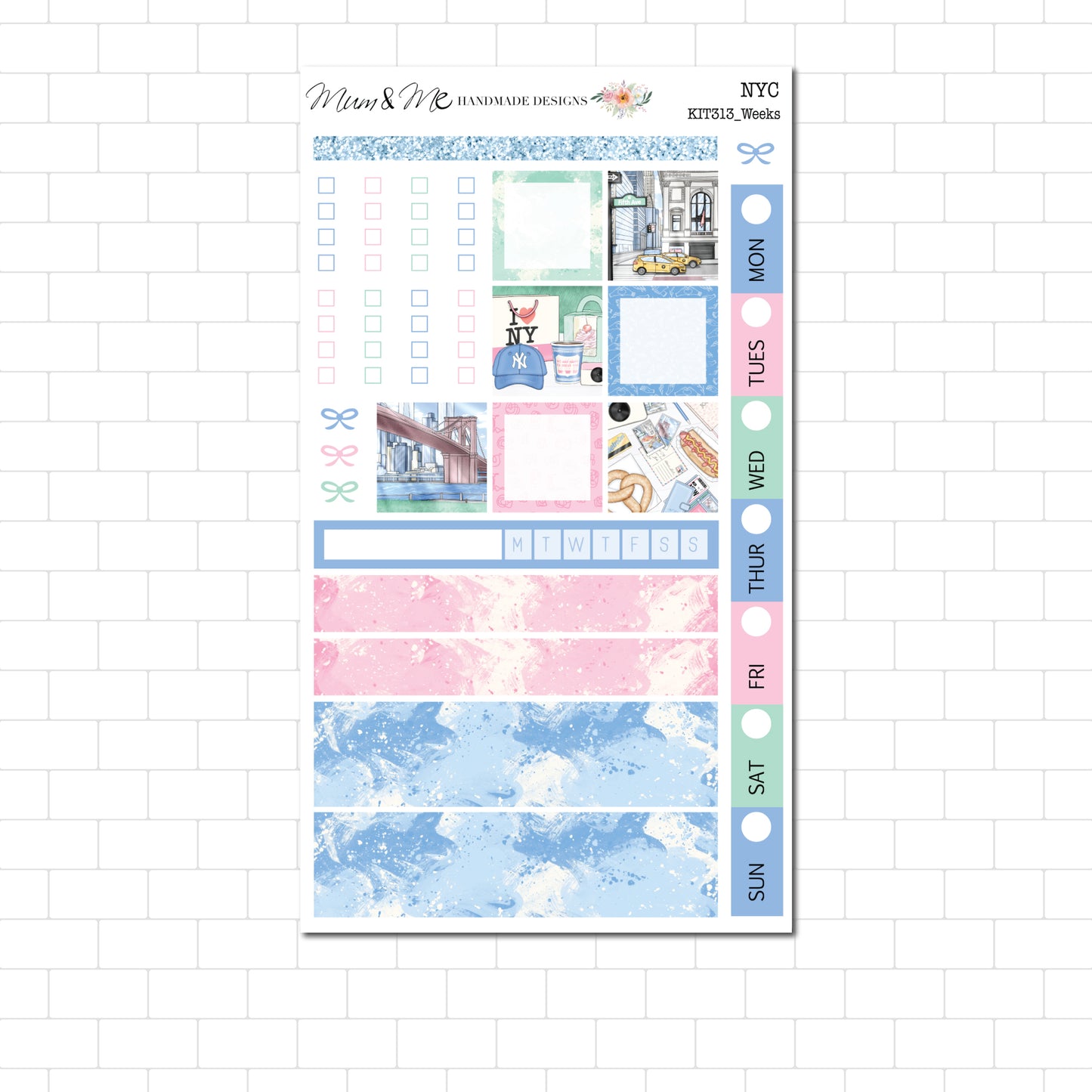 Hobonichi/Lime Weeks: NYC