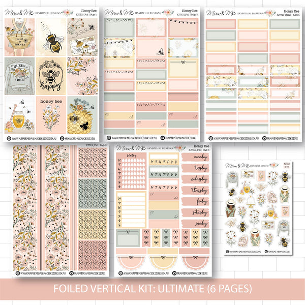 Deluxe Foiled Kit: Honey Bee (GOLD FOIL)