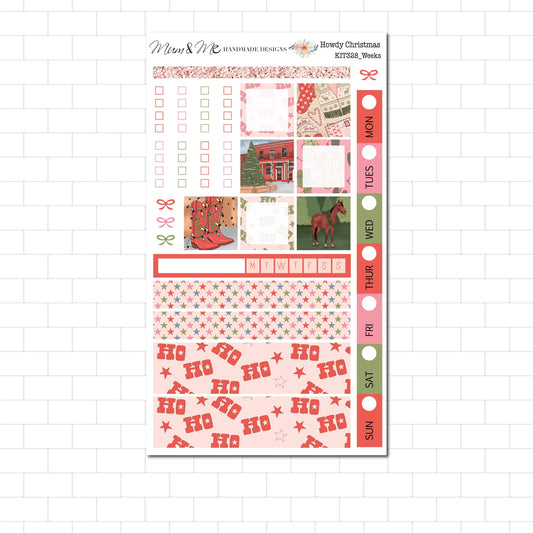 Hobonichi/Lime Weeks: Howdy Christmas