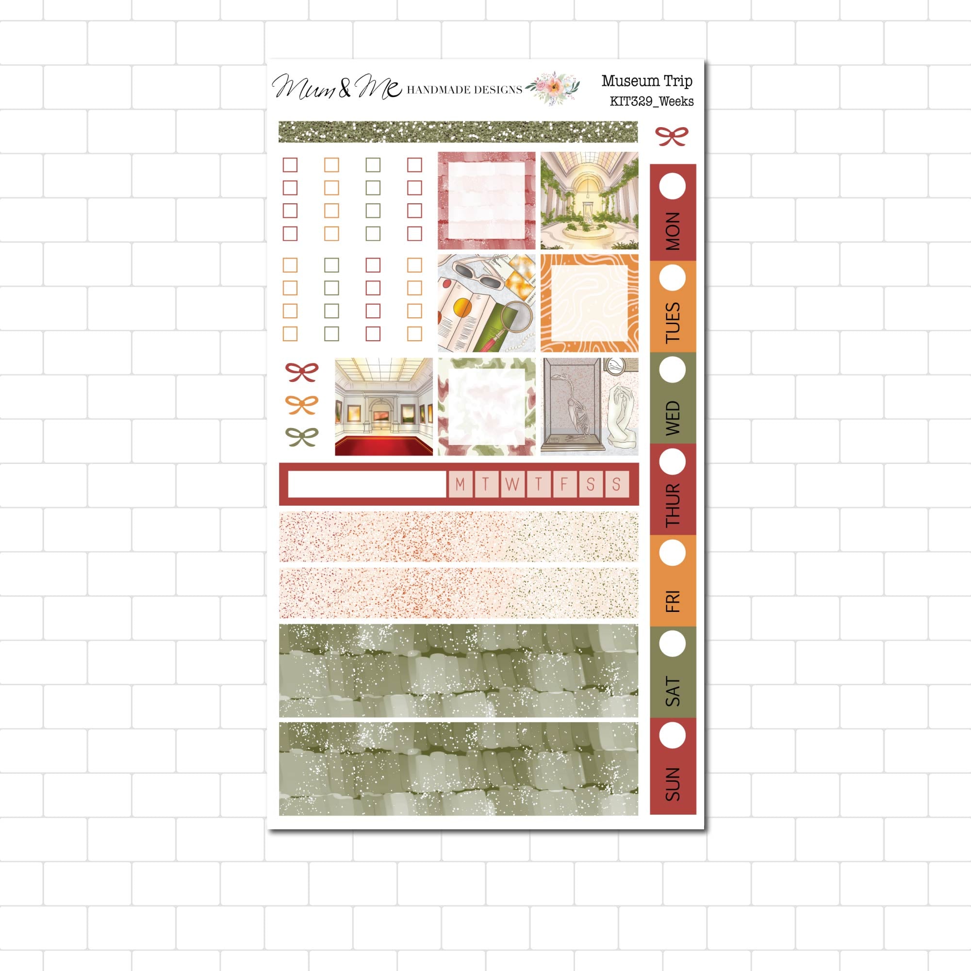 Hobonichi/Lime Weeks: Museum Trip