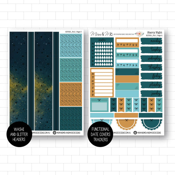Deluxe Foiled Kit: Starry Night (GOLD FOIL)