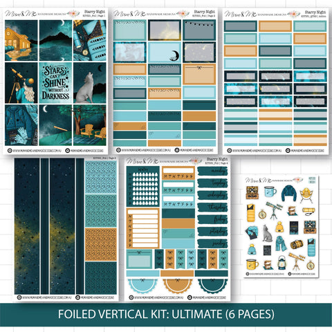 Ultimate Foiled Kit: Starry Night (GOLD FOIL)