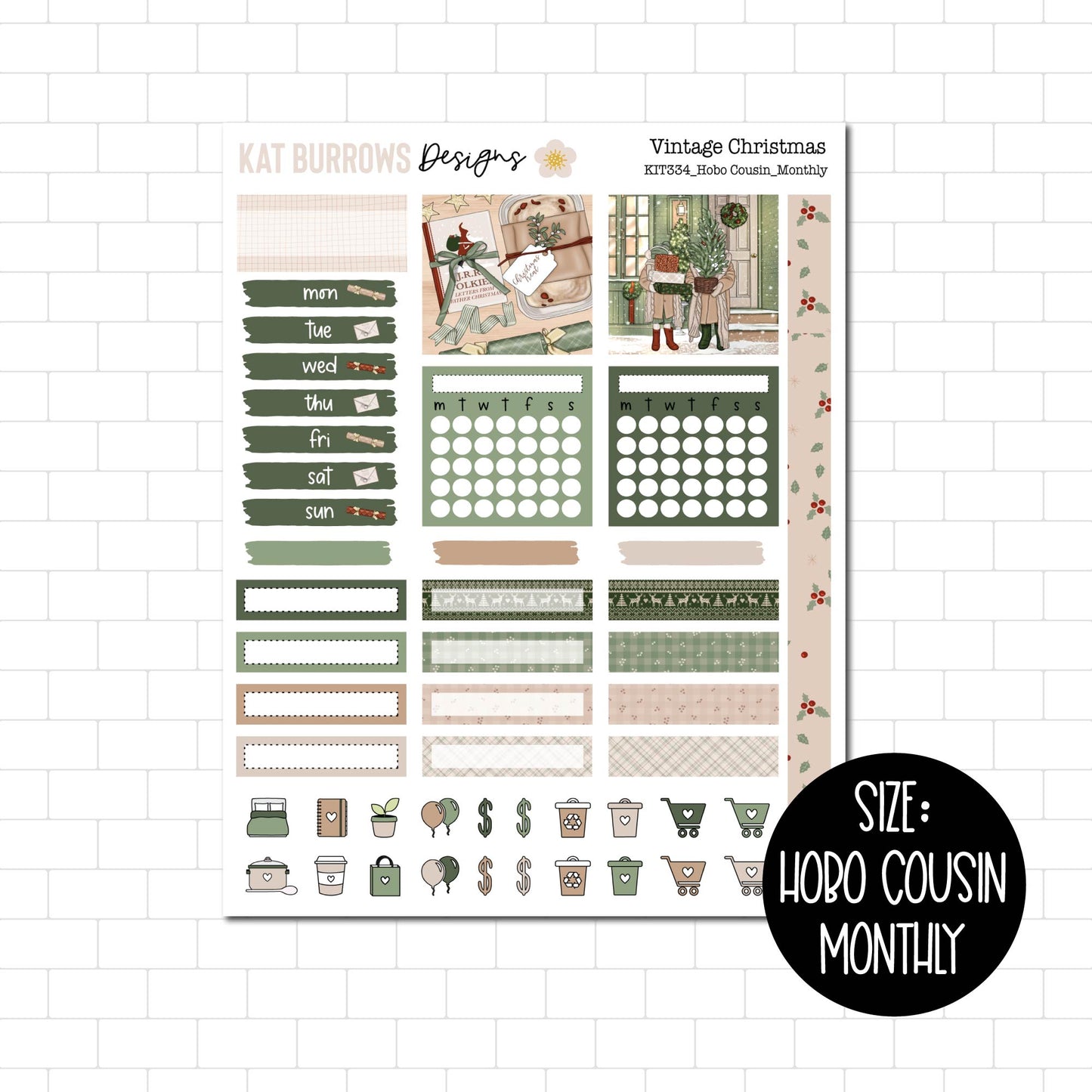 Hobo Cousin Monthly: Vintage Christmas