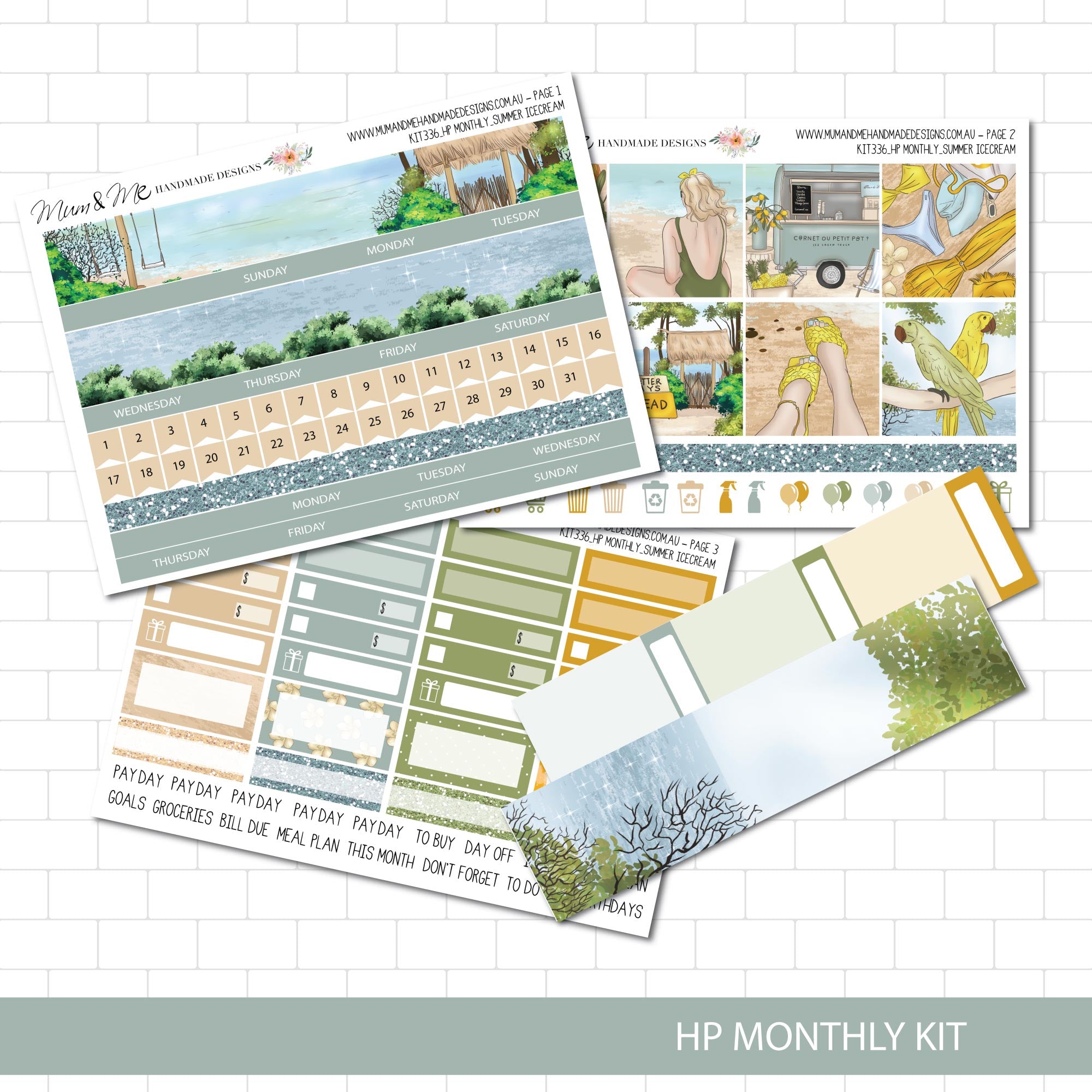 HP Monthly: Summer Icecream
