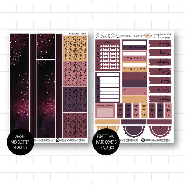 Deluxe Foiled Kit: Masquerade NYE (GOLD FOIL)