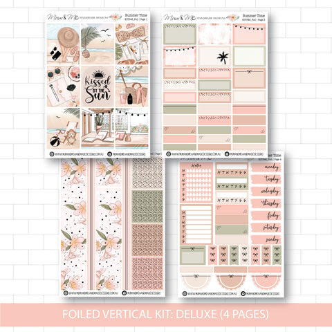 Deluxe Foiled Kit: Summer Time (ROSE GOLD FOIL)