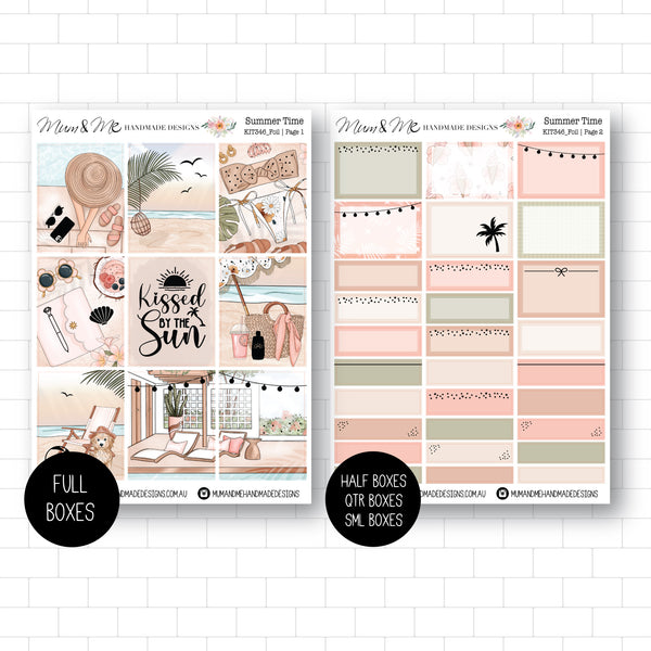 Deluxe Foiled Kit: Summer Time (ROSE GOLD FOIL)
