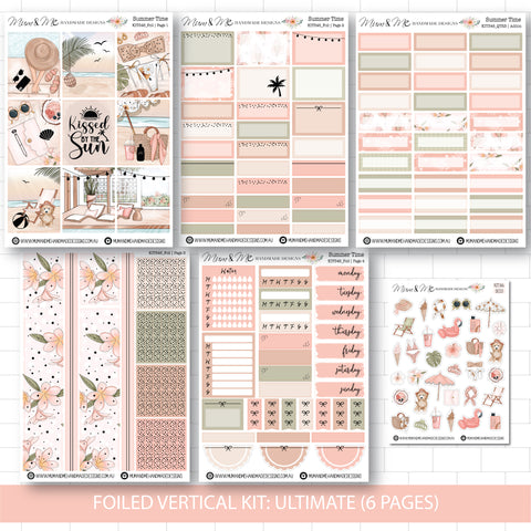 Ultimate Foiled Kit: Summer Time (ROSE GOLD FOIL)
