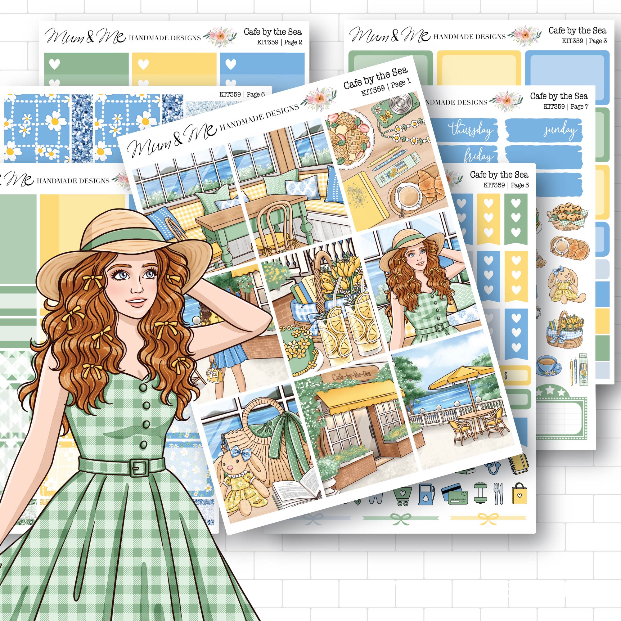 Weekly Kit: Cafe by the Sea