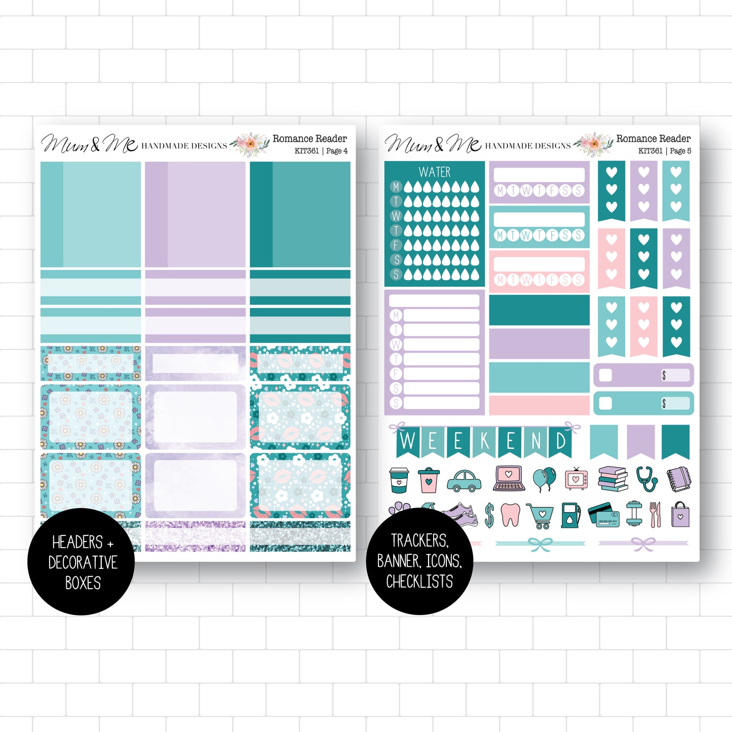 Weekly Kit: Romance Reader