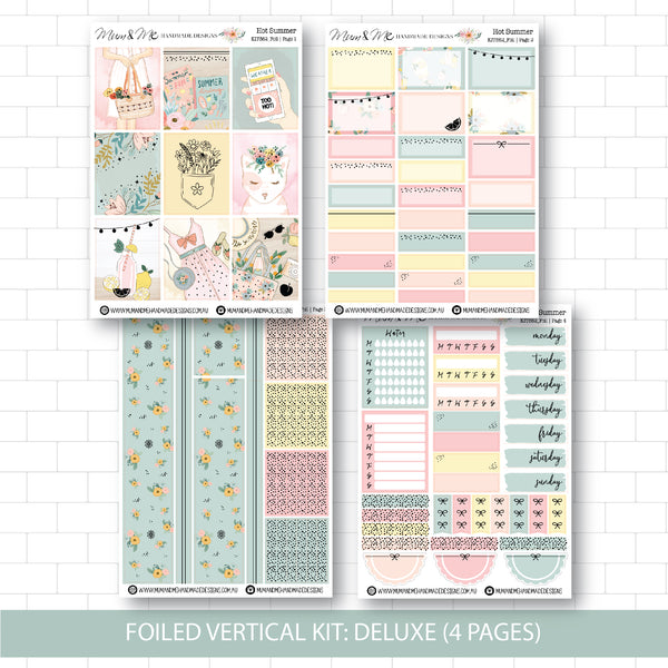 Deluxe Foiled Kit: Hot Summer (SILVER FOIL)