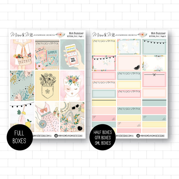 Deluxe Foiled Kit: Hot Summer (SILVER FOIL)