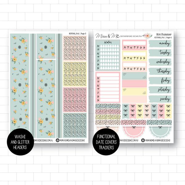 Deluxe Foiled Kit: Hot Summer (SILVER FOIL)