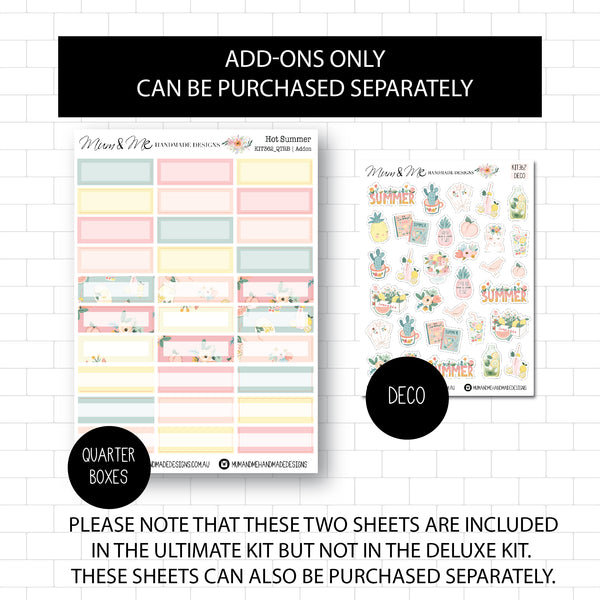 Deluxe Foiled Kit: Hot Summer (SILVER FOIL)