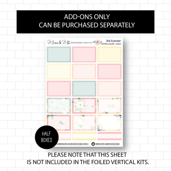 Deluxe Foiled Kit: Hot Summer (SILVER FOIL)