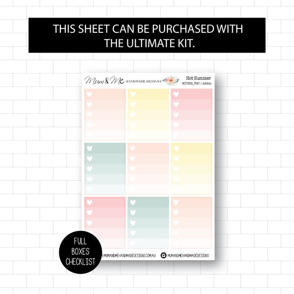 Ultimate Foiled Kit: Hot Summer (SILVER FOIL)