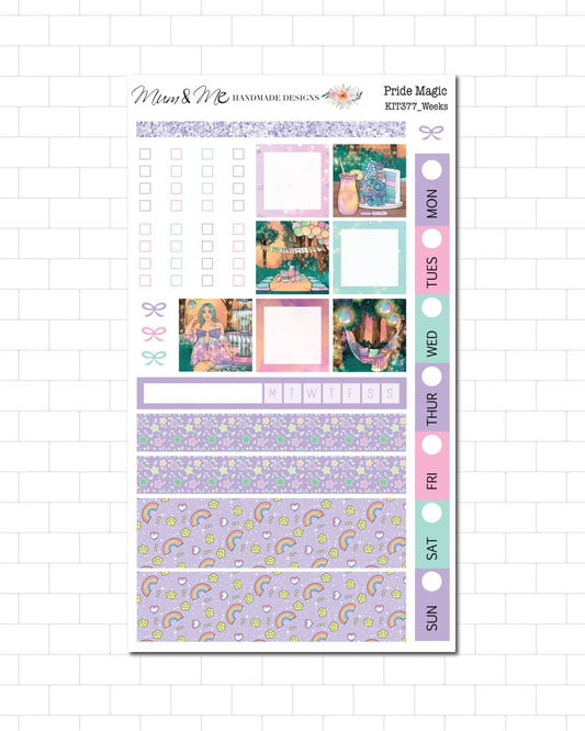 Hobonichi/Lime Weeks:Pride Magic