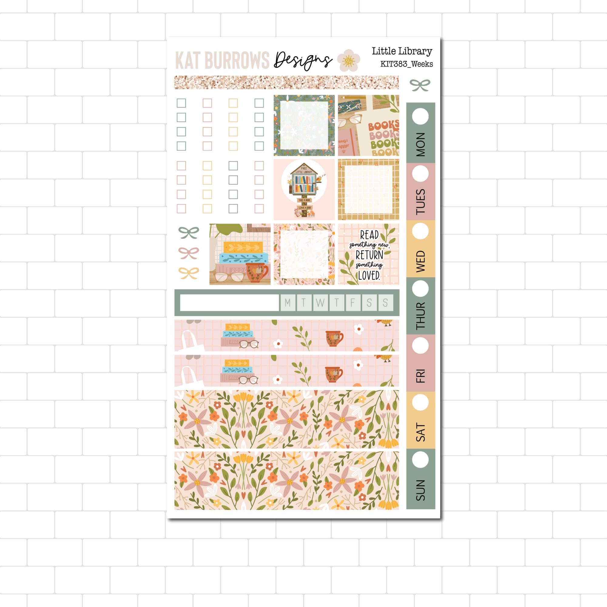 Hobonichi/Lime Weeks: Little Library