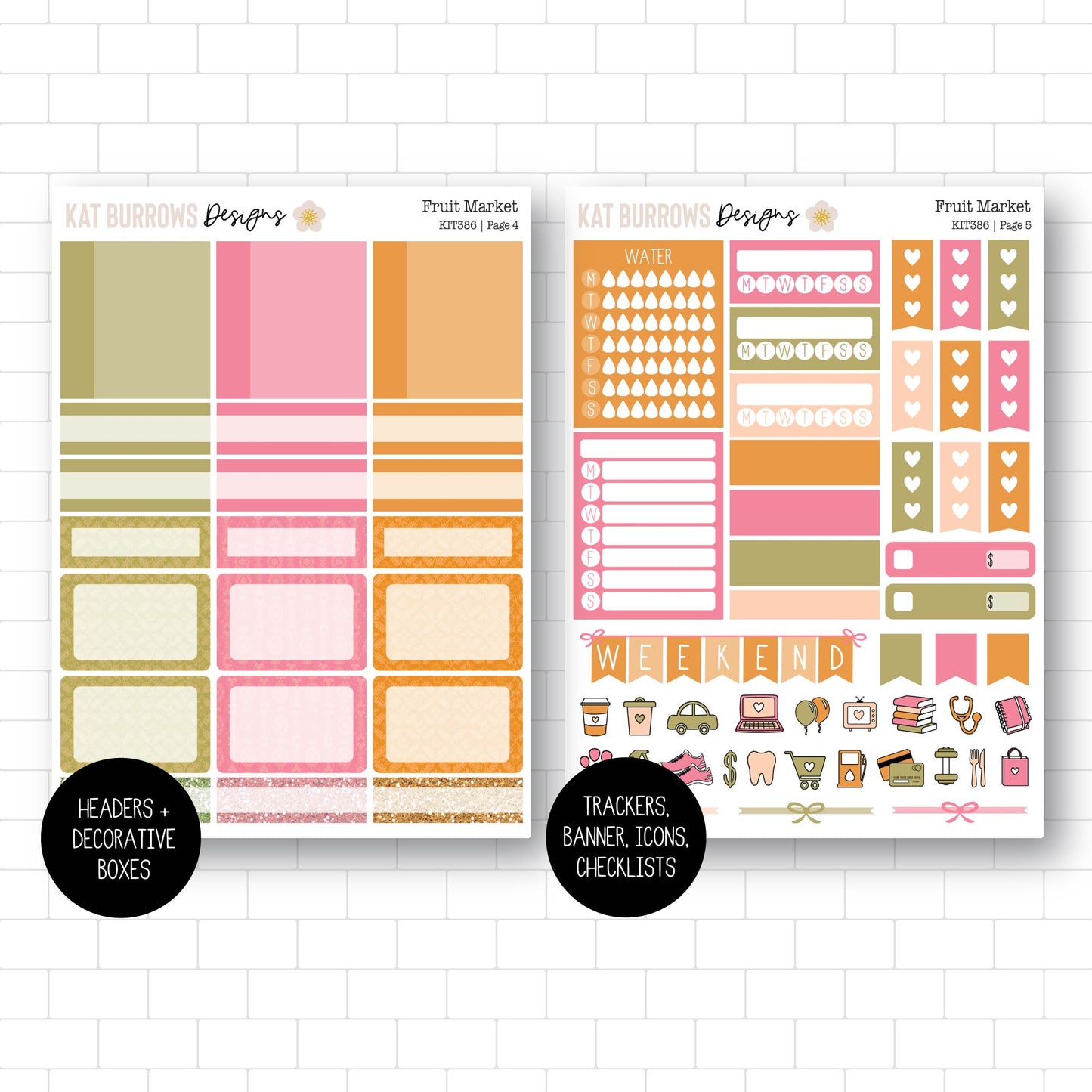 Weekly Kit: Fruit Market