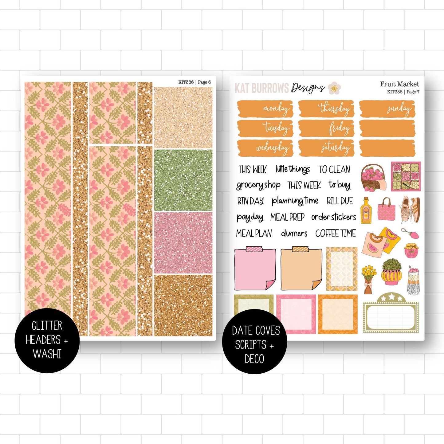 Weekly Kit: Fruit Market