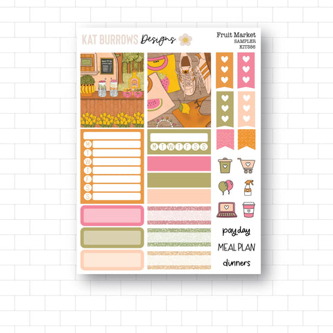 Sampler: Fruit Market