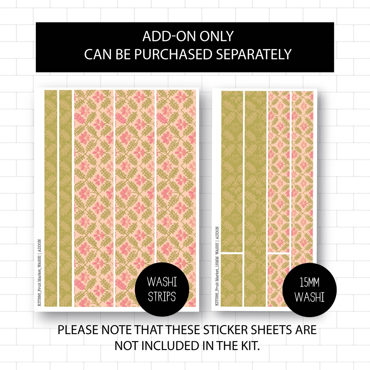 Weekly Kit: Fruit Market