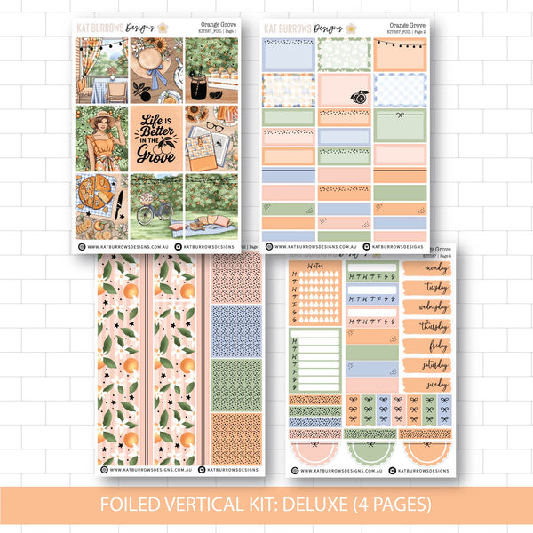 Deluxe Foiled Kit: Orange Grove (ROSE GOLD FOIL)