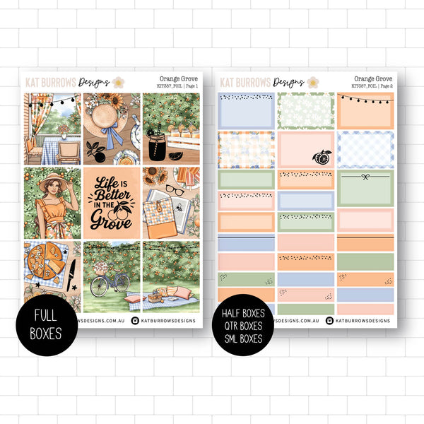 Deluxe Foiled Kit: Orange Grove (ROSE GOLD FOIL)
