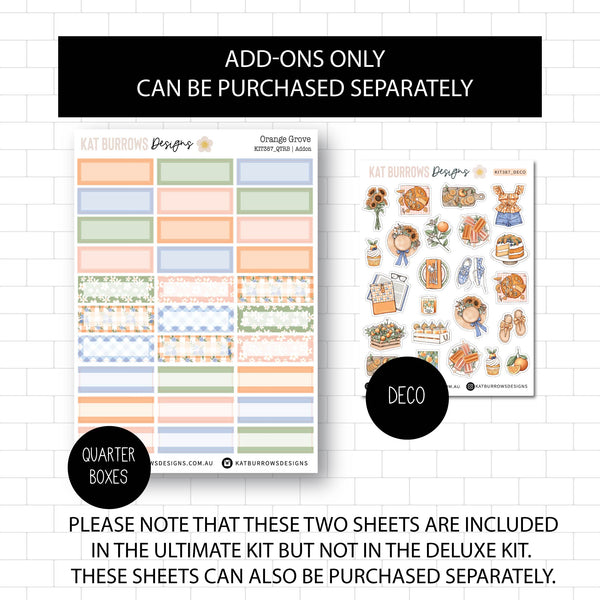 Deluxe Foiled Kit: Orange Grove (ROSE GOLD FOIL)