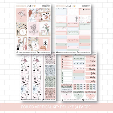 Deluxe Foiled Kit: Brunch All Day (GOLD FOIL)